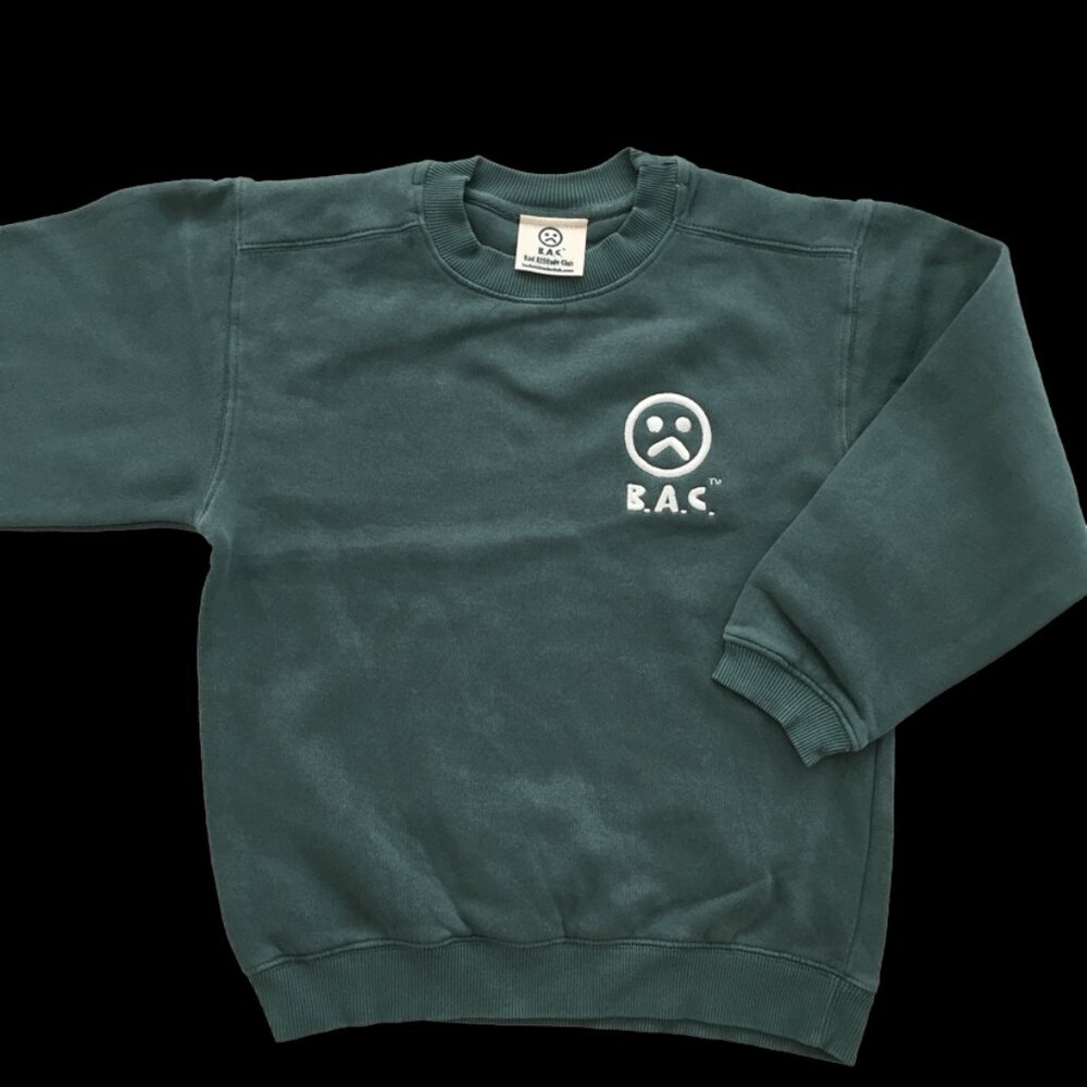 Kids Crewneck Sweatshirt in Olive